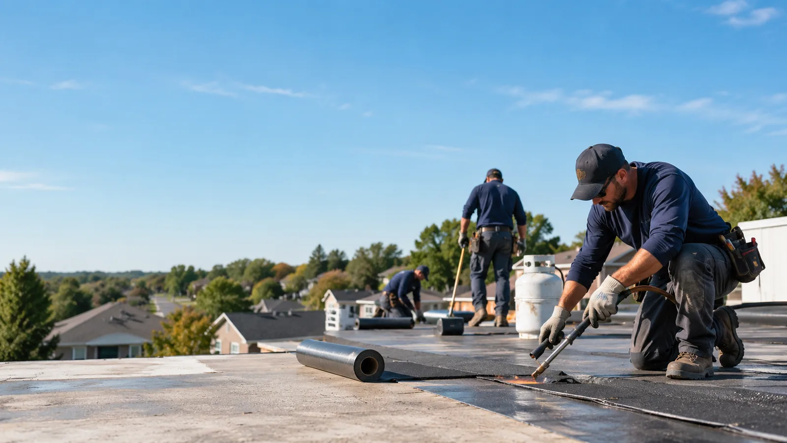 Flat Roof Leak Repair providers in Johnstown, OH